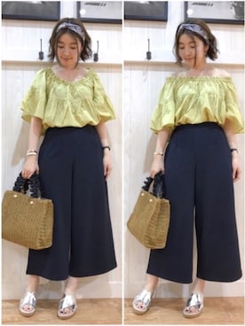 リナさん(レディース・160cm)の春コーディネート