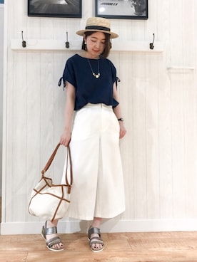 リナさん(レディース・160cm)の春コーディネート