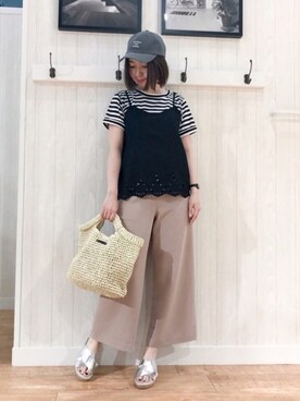 リナさん（レディース・160cm）の春コーディネート