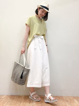 リナさん（レディース・160cm）の夏コーディネート