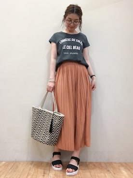 リナさん(レディース・160cm)の夏コーディネート