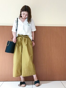 リナさん(レディース・160cm)の夏コーディネート