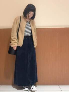 リナさん(レディース・160cm)の秋コーディネート