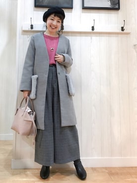 リナさん（レディース・160cm）の秋コーディネート