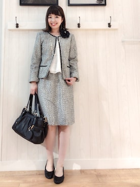 リナさん（レディース・160cm）の冬コーディネート