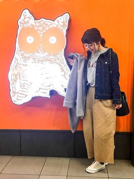 リナさん（レディース・160cm）の冬コーディネート