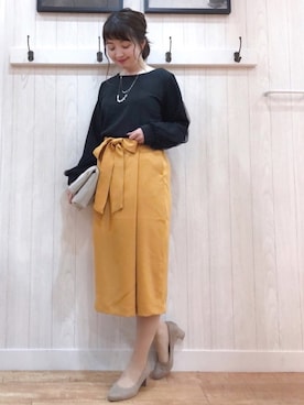 リナさん（レディース・160cm）の春コーディネート