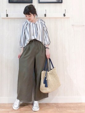 リナさん（レディース・160cm）の春コーディネート