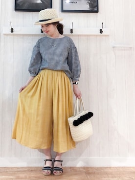 リナさん(レディース・160cm)の春コーディネート