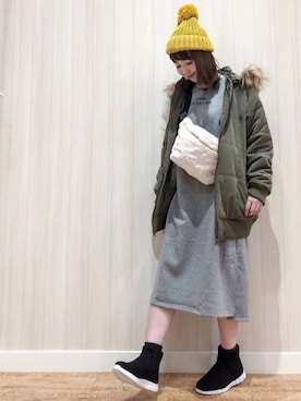 リナさん（レディース・160cm）の秋コーディネート