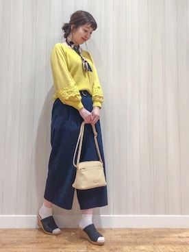 リナさん（レディース・160cm）の春コーディネート