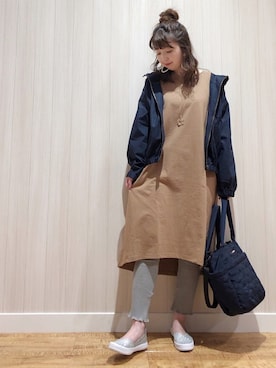 リナさん（レディース・160cm）の春コーディネート