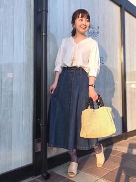 リナさん(レディース・160cm)の春コーディネート