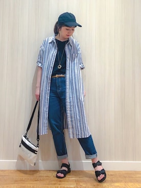 リナさん（レディース・160cm）の春コーディネート