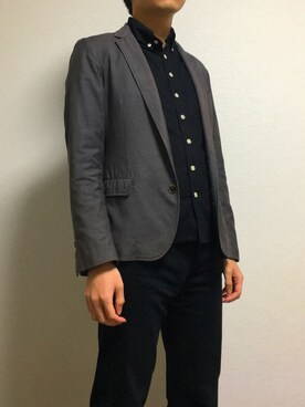 junさん（メンズ・169cm）の秋コーディネート