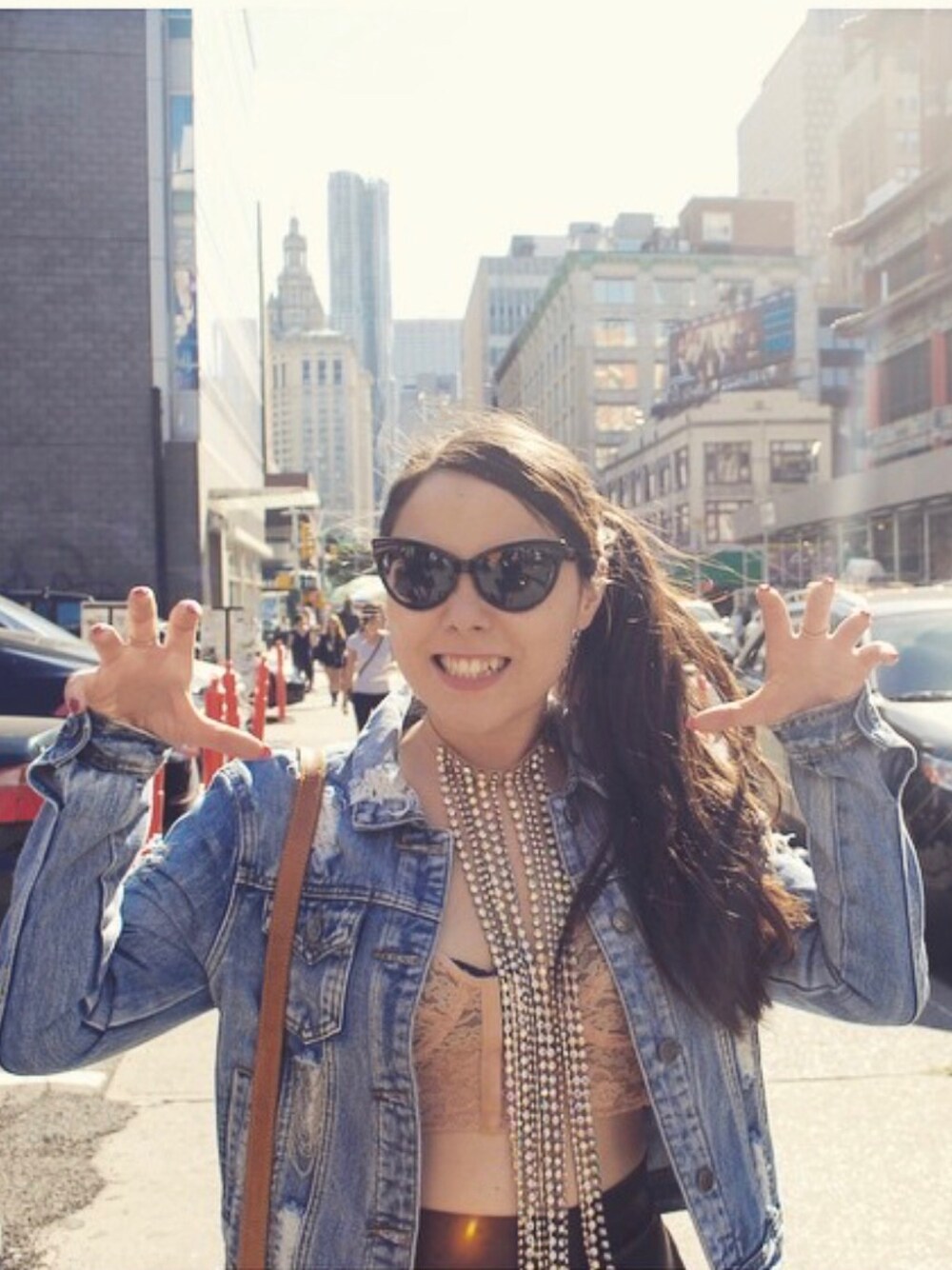 「NYCstyle、nyc #mmmforhm」｜「Maison Margielaのアイテム（ネックレス、その他）」を使った、whitnay さん（レディース・157cm）の冬コーディネートの1枚目の写真