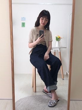 トウニュウチャンさん（レディース・157cm）の夏コーディネート