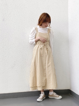 トウニュウチャンさん（レディース・157cm）の春コーディネート