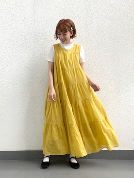 「ニコアンド」｜「アイテム（パンプス）」を使った、トウニュウチャンさん（レディース・157cm）の夏コーディネート