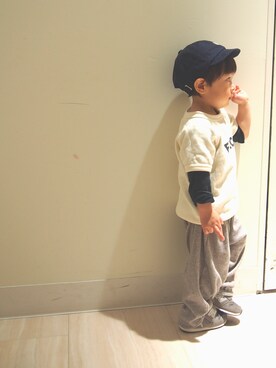 IORI☺︎さん（キッズ・80cm）の春コーディネート