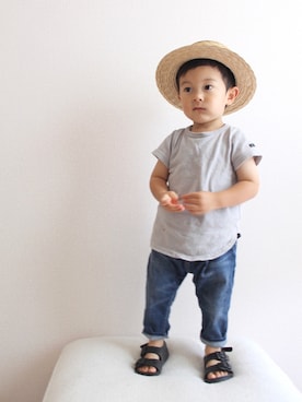 IORI☺︎さん（キッズ・90cm）の夏コーディネート