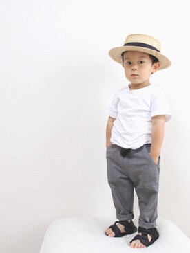 IORI☺︎さん(キッズ・90cm)の夏コーディネート