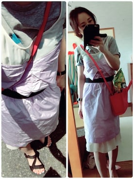 「SEE BY CHLOE（シーバイクロエ）のアイテム（ワンピース/ドレス）」を使った、nanaaan*さん（レディース・150cm）の夏コーディネート