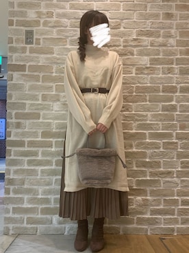 おみぃさん（レディース・157cm）の秋コーディネート