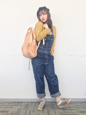 魏单纯さん（レディース・161cm）の冬コーディネート