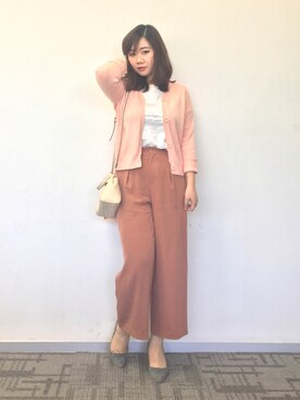 魏单纯さん（レディース・161cm）の冬コーディネート