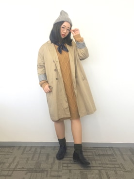 魏单纯さん（レディース・161cm）の春コーディネート