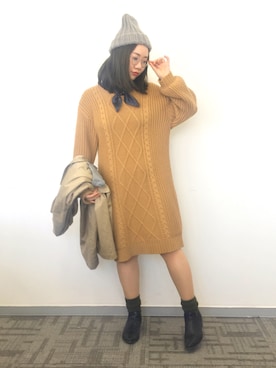 魏单纯さん(レディース・161cm)の春コーディネート