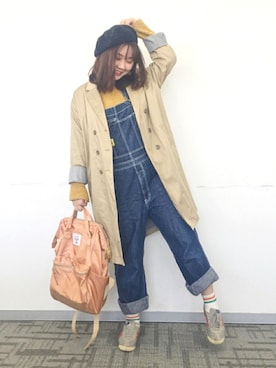 魏单纯さん（レディース・161cm）の冬コーディネート