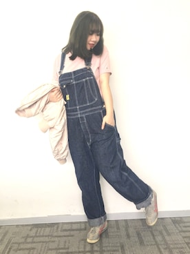「Another Edition（アナザーエディション）のアイテム（ブルゾン）」を使った、魏单纯さん（レディース・161cm）の春コーディネート