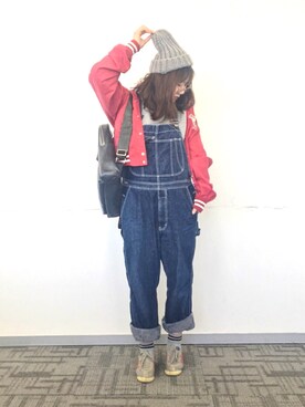 魏单纯さん（レディース・161cm）の冬コーディネート