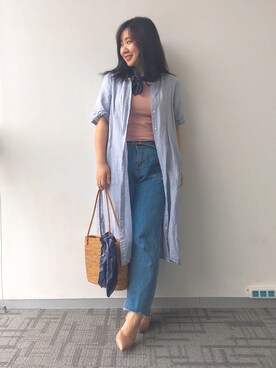 魏单纯さん（レディース・161cm）の夏コーディネート