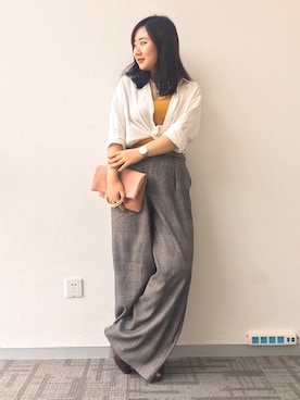 魏单纯さん（レディース・161cm）の夏コーディネート