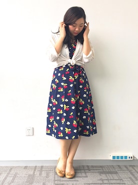 魏单纯さん（レディース・161cm）の夏コーディネート