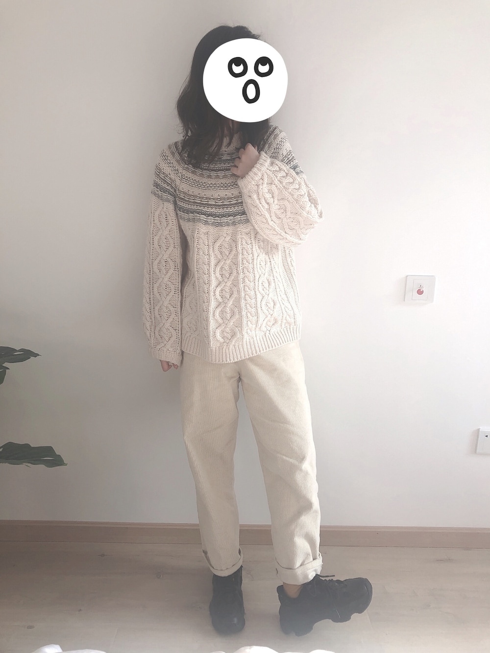 Crisp - Crisp クリスプ　ノルディックケーブルニット　sale Crisp（クリスプ）の「ノルディックケーブルニット（ニット
