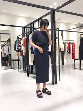 永田　真由さん（レディース・170cm）の夏コーディネート