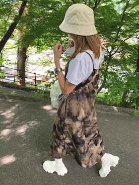 「HELK（ヘルク）のアイテム（ワンピース/ドレス）」を使った、pさん（レディース・158cm）の秋コーディネート