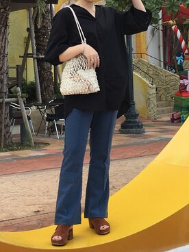 花 菜さん(レディース・164cm)の冬コーディネート