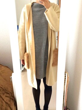 「SPIGA（スピーガ）のアイテム（その他アウター）」を使った、ayaさん（レディース・168cm）の春コーディネート