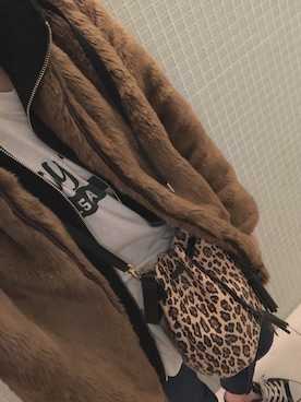 「KIFFE（キッフェ）のアイテム」を使った、kiki.さん（レディース・158cm）の冬コーディネート