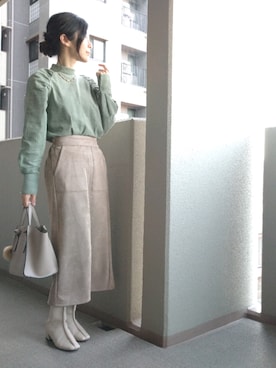 たま🥚ゆっこさん（レディース・165cm）の春コーディネート