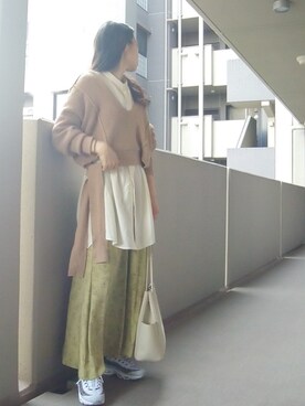 たま🥚ゆっこさん（レディース・165cm）の春コーディネート