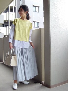 たま🥚ゆっこさん（レディース・165cm）の春コーディネート