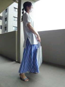 たま🥚ゆっこさん（レディース・165cm）の夏コーディネート