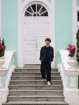 「SPAO（スパオ）のアイテム」を使った、S__YCCさん（メンズ・177cm）の春コーディネート