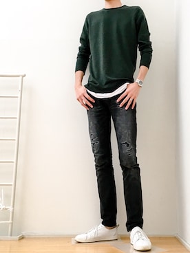 ゆうさん(メンズ・183cm)の秋コーディネート